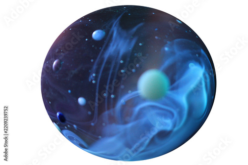 Liquid Art Planets for Use in Photoshop Creations