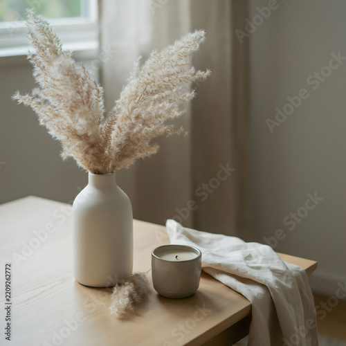 still life with a candle