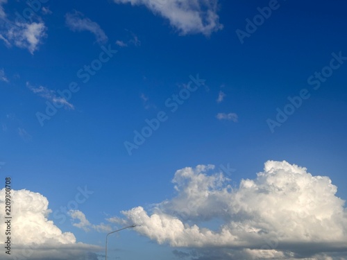 sky, cloud, blue, day, white, cloudy