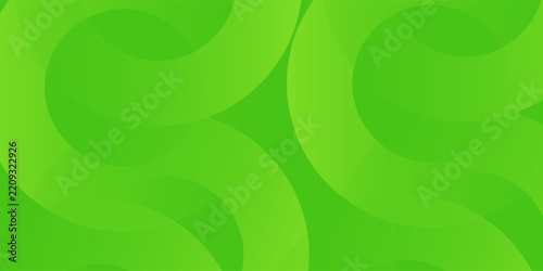 Abstract green circle background trendy. Fluid shapes composition. vector design concept. Decorative web layout simple modern good art natural