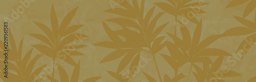 Abstract Botanical Leaf Texture Background with Natural Organic Pattern