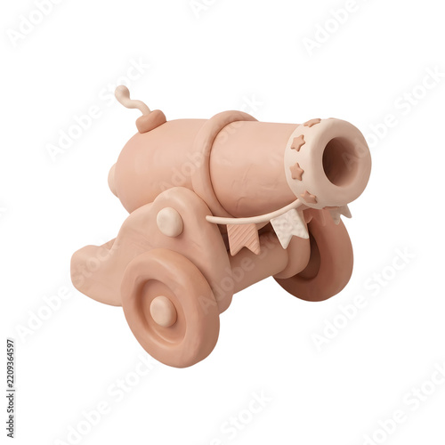 Obraz na płótnie Circus Cannon