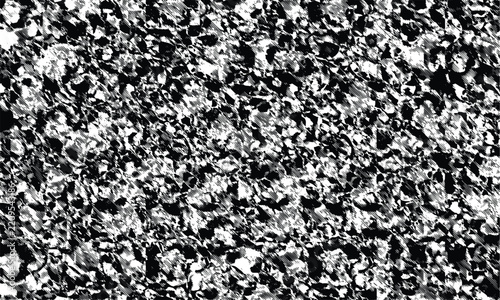 Black White Diagonal Hatch and Grunge Brush Pattern