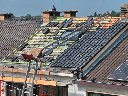 Rénovation d’une toiture avec isolation