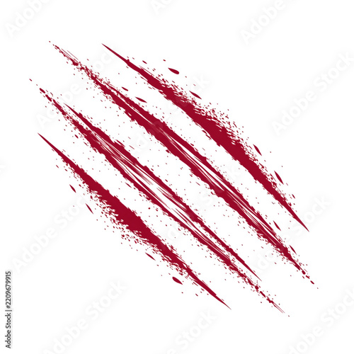 Abstract Red Grunge Background with Paint Splashes, Ink Splatter and Spray Texture for Christmas Cards, Banners, Wallpaper and Decorative Design