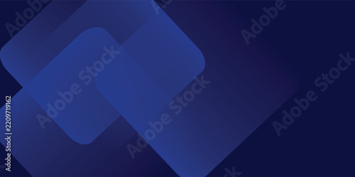 Abstract dark blue geometric background. Dynamic shapes composition. Cool background design for posters. Vector illustration