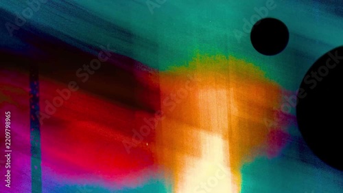 Vibrant Video with Punch Hole Featuring Dynamic Motion