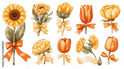 sunflowers sticker
