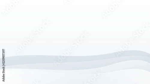 Elegant Luminous Platinum Silk Ribbons Flowing on Light Backdrop