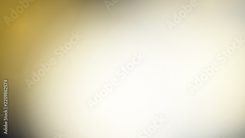 Moody dark gold light spill creates dramatic contrast against white space.