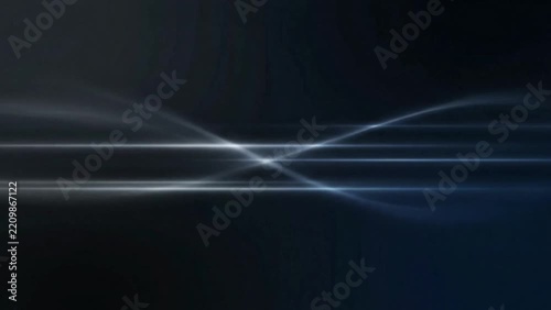 Abstract background with glowing horizontal light lines and soft waves.