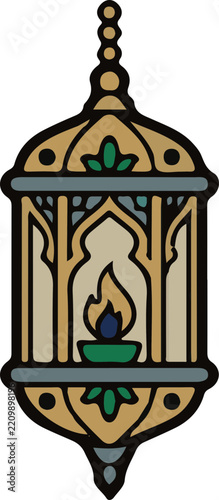 Islamic Geometric Ornaments and Decorative Patterns. A collection of Islamic geometric ornaments and decorative patterns featuring traditional motifs, rosettes, arches, lanterns, floral arabesque elem