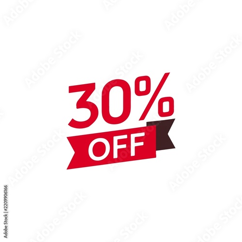red percent discount