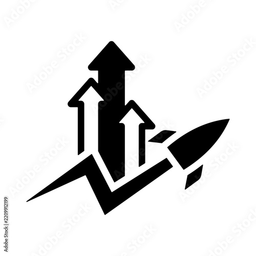 Disruption Icon - Solid Glyph