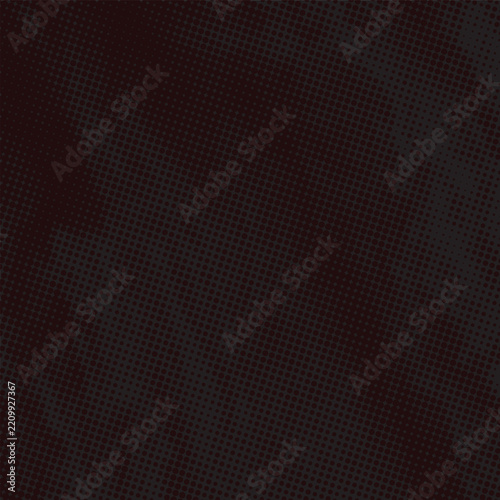 Modern Halftone Brush Effect Abstract Design