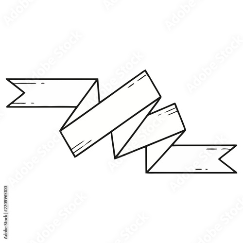 Ribbon banner