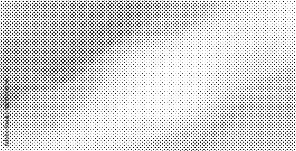 Elegant dynamic wave halftone pattern vector background with smooth ...