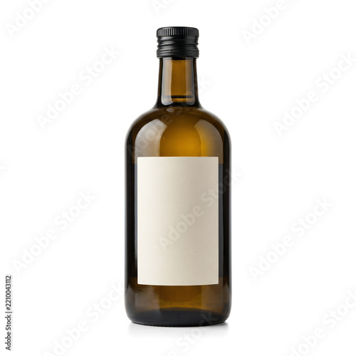 premium commercial product label asset, blank label, no brand, no logo, no readable text, isolated on pure white background