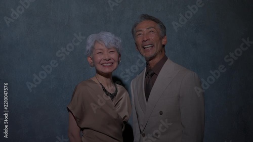 シニア夫婦　ポートレート