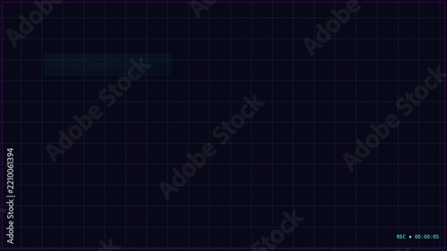 Retro Computer Terminal Chat Interface with Neon Vaporwave Aesthetic