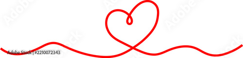 heart and heartbeat line art