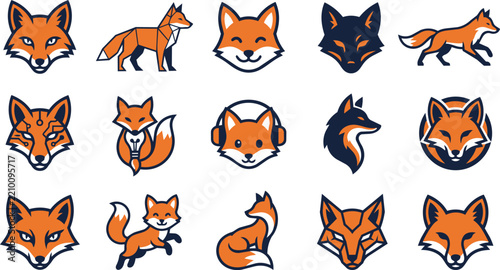 Fox Icons Set