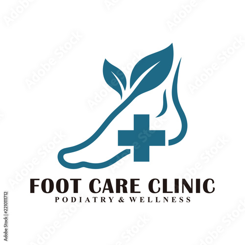 Podiatrist Premium Vector Logo