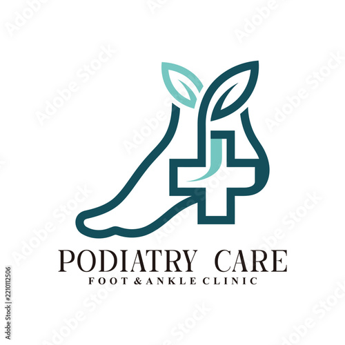 Foot Health Care Premium Logo