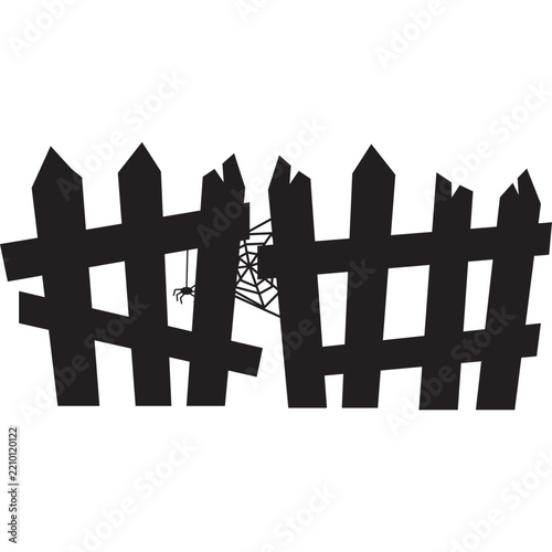 Spooky Fence Halloween