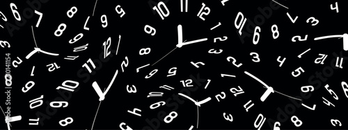 background with time