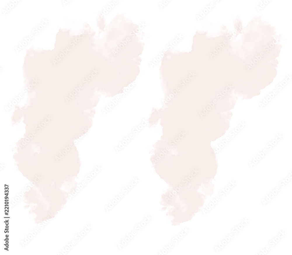 Fototapeta premium Soft Pink Watercolor Smoke Brush Strokes
