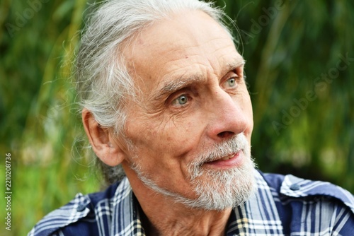 Portrait of an elderly man