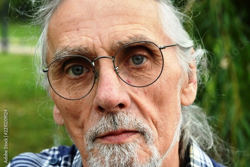 Portrait of an elderly man