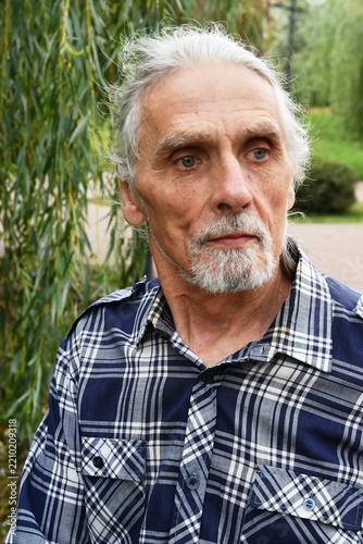 Portrait of an elderly man