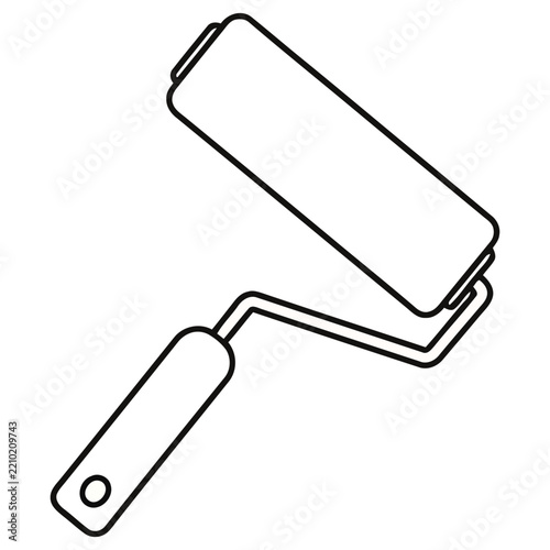 Paint roller icon
