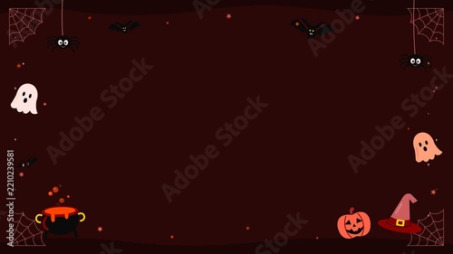 Halloween Theme spooky halloween themed looping background animation