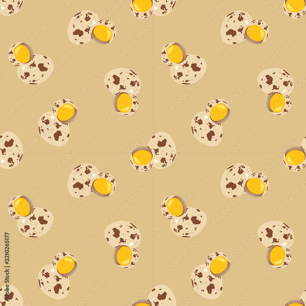 Obraz premium seamless pattern with easter eggs