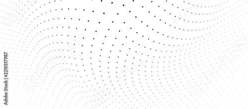 Continuous subtle wave pattern featuring scattered dots and soft gradients
