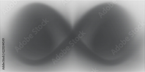 Black and white halftone mesh gradient texture for clean website layouts.