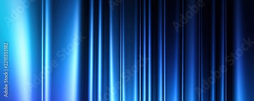 Vertical stripe abstract design in shades of blue for modern background wallpaper and banner with gradient lines and sleek minimal style