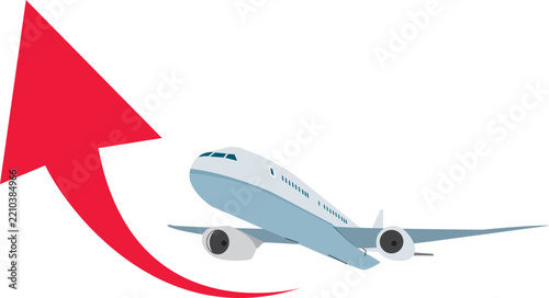 飛行機上昇