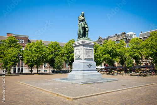 Het Plein square in the Hague in Netherlands