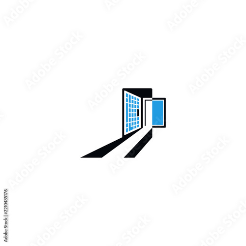 Enter the computer door logo.