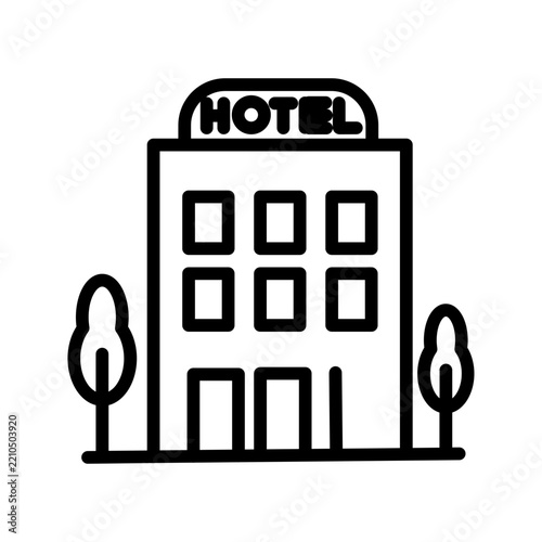 Hotel Booking Icon