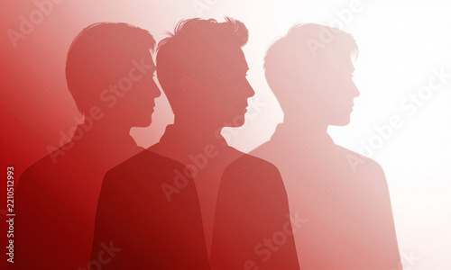 smooth gradient transition warm red hues forming subtle effect backdrop empty white studio space perfect