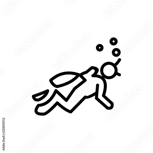 Diving Icon