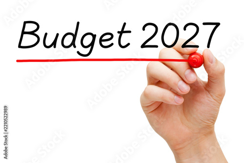 Budget For Year 2027 Financial Concept