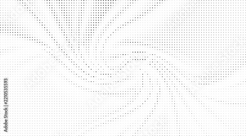 Abstract Halftone Pattern with Varying Black Dot Sizes, Black Dot Halftone Texture Dynamic Abstract Background