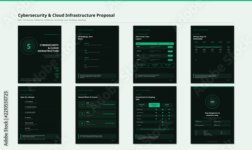 Cybersecurity Assessment Proposal Template 8 Pages