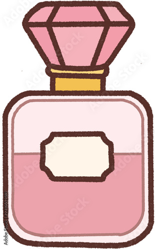 Perfume Bottle Illustration